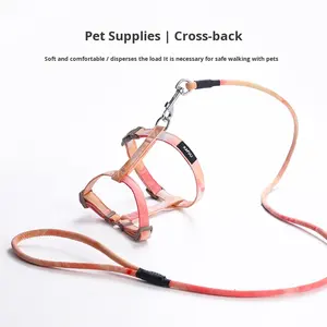 Arnés de correa de gato en forma de I de poliéster a la moda, artefacto Universal para caminar para perros, cinta a prueba de explosiones para mascotas pequeñas - Product Image 5