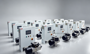 Système de nettoyage automatique UV moyen SS304 SS316L pour le traitement de l'eau MPUV-3.0kW-2 - Product Image 4