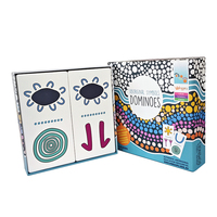 Juego de cartas dominó educativo personalizado para niños
