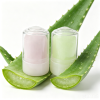 Déodorant en stick à l'alun de potassium avec logo personnalisé, cristal minéral naturel, anti-transpirant, marque privée, vente en gros