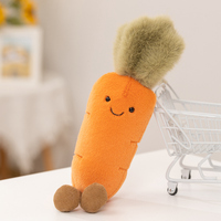 Cadeau promotionnel en gros : Porte-clés personnalisés mignons en forme de fruits, Boîte surprise, Jouets en peluche animaux d'anime en coton, avec logo et couleur personnalisables