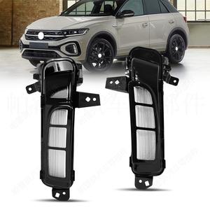 Feux de jour à LED pour Volkswagen T-Roc 2018-2025, lampe de pare-chocs côté gauche/droit, ABS, neuf - Product Image 1