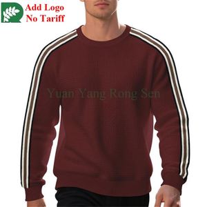 Camiseta Básica Unisex de Otoño Personalizada, 100% Algodón, Manga Larga, Hombros Caídos, Estilo Holgado, Impresión Digital, Camisetas Lisas - Product Image 4