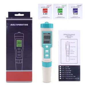디지털 PH 측정기 C600 7 in 1 PH/EC/TDS/ORP/<span class=keywords><strong>SALT</strong></span>/S.G/TEMP 테스터 방수 디지털 수영장 수질 테스터 - Product Image 3