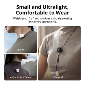 DJI Mic Mini Compact <b>Wireless</b> <b>Microphone</b> 1 TX 1 RX Two Level Noise Cancelling for Content Creation Video - Product Image 3