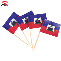 Kit de Cadeau pour Supporters de Football 2026 : Ensemble de Support pour Match de Football avec Drapeau Haïtien – T-shirts, Écharpe, Bracelet, Badge, Épingle, Collier Haïti