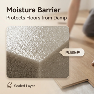 <span class=keywords><strong>Sous</strong></span>-<span class=keywords><strong>couche</strong></span> de sol insonorisante et imperméable avec mousse à cellules fermées pour sols stratifiés et en bois franc - Product Image 3