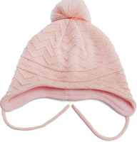 Chapeaux tricotés d'hiver de haute qualité pour enfants Bonnet pour garçons Chapeaux pour bébés avec ficelle