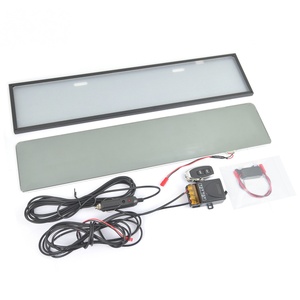 Cadre de plaque d'immatriculation, cadre de plaque d'immatriculation universel multifonctionnel à ouverture rapide avec prise allume-cigare - Product Image 3