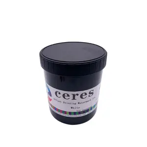 热卖 Ceres 丝网印刷白色水印墨水，80 克纸，1千克/罐