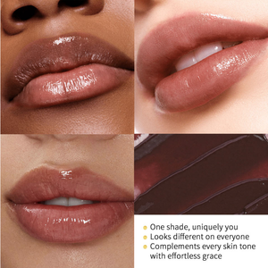 Nuevo Bálsamo Labial Lakerain <span class=keywords><strong>Black</strong></span> <span class=keywords><strong>Honey</strong></span>, Hidratante, Impermeable, Maquillaje Mineral, Antiadherente, Larga Duración, Lápiz Labial Mate Aterciopelado - Product Image 3