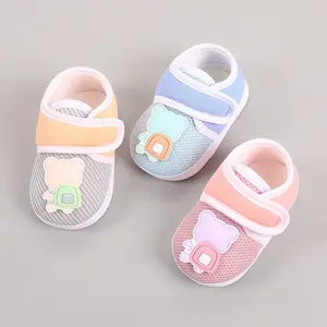 Musim Semi 0-1 Tahun Bayi Baru Lahir Balita Baru Tiba Sepatu Bayi Kasual Kartun Bayi Sepatu