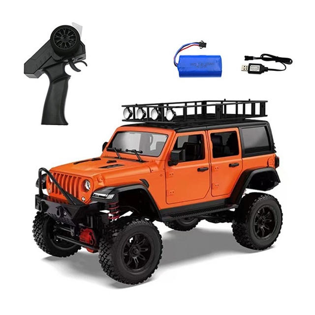 AiJH MN-128 Remote Control Car 1:12 4WD Gear Shifting Climbing Truck RC Car Toys with Turn Signal Lights Rc Truck