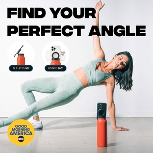 24oz cách điện nước bằng thép không gỉ chai MagSafe Tương thích thiết kế hiện đại với điện thoại từ Tripod núi & 360 ° xoay Quà Tặng - Product Image 5