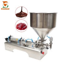 Machine de remplissage pneumatique de liquides pour bouteilles de 50-500 ml, à pression manuelle, pour shampoing, cosmétiques, pâtes, lotions, miel, sauces, crèmes, certifiée CE par le fabricant