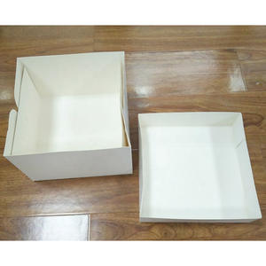 Emballage <span class=keywords><strong>de</strong></span> boîte <span class=keywords><strong>de</strong></span> carton <span class=keywords><strong>de</strong></span> papier blanc personnalisé pour gâteau biscuit pâtisserie beignets - Product Image 4