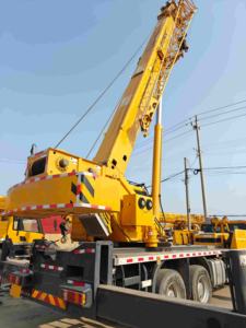 יד שנייה qy25k5c-25k5c-25t עם בום 8.8 מ '& משלוח מהיר בשימוש מכונת מנוף - Product Image 5