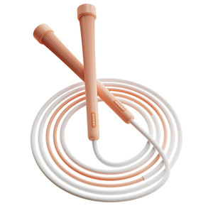 Wholesale Customizable Logo Jump Rope PVC Retractable Adjustable Sports Training Competition Toy Rope Skipping Rope