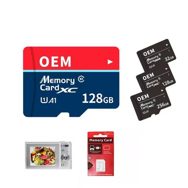 Wholesale Custom Original High Speed  Mini SD Memory Card 128MB 256MB 512MB 1GB 2GB 4GB 8GB Flash TF Card