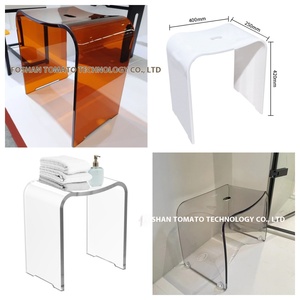 Sgabello Multifunzionale in Acrilico Stile Moderno e Semplice, Vendita all'Ingrosso, per Bagno, Doccia e Cambio Scarpe - Product Image 6