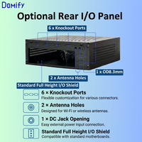 Boîtier Mini ITX Vertical K06 Slim pour PC de Bureau SFF, Supporte les Disques Durs 2,5'' et 3,5'', OEM ODM, Système Intégré Industriel et de Bureau