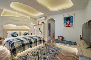 Juego de Muebles de Dormitorio de Hotel con Temática Oceánica Moderna, Base de Cama de Madera Tamaño Queen Personalizada con Cabecera para Uso en el Hogar y Apartamentos - Product Image 3