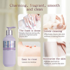 Gel Douche Hydratant Parfum Luxe 500ML pour une Expérience de Bain Rafraîchissante et Hydratante – Marque Personnalisée - Product Image 6