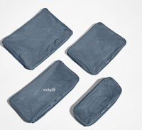 Organisateur de bagages de voyage pour enfants personnalisé, cubes de rangement pour enfants pour sous-vêtements et vêtements