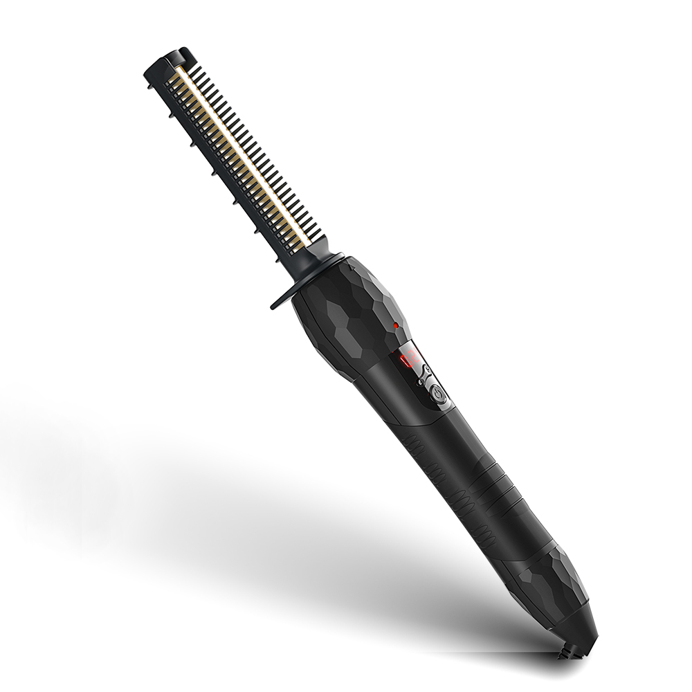 Профессиональный Выпрямитель для волос curlier с пользовательским логотипом 2 в 1 Электрический выпрямитель для волос со светодиодным дисплеем 500 градусов