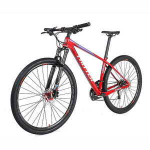 Bicicleta de montaña Leopardpro de 27.5 pulgadas con cuadro de carbono, doble suspensión y frenos de disco de aceite para adultos - Product Image 1