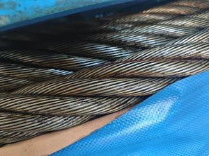 Dây cáp tời tháp 6X37+FC 6X37+IWRC, dây cáp thép 14mm 16mm 18mm 22mm 25mm - Product Image 3