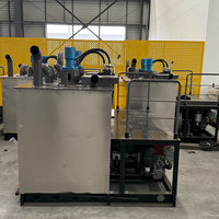 Machine de marquage routier à peinture thermoplastique GPL, préchauffeur à double réservoir, chaudière 18HP 1200kg, faible coût d'entretien pour le marquage routier à chaud