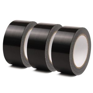 Waterproof Rubber Carpet Adhesive Binding Cloth Duct <strong>Tape</strong> 3903 Vinyl Cloth <strong>Tape</strong> in Black <strong>Red</strong> Green Blue White Colors - Product Image 1