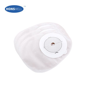 Bolsa de ostomía, bolsa anal, estoma médico, base hidrocoloide de una pieza con apertura, cierre anal artificial, exportación 10 unidades - Product Image 3