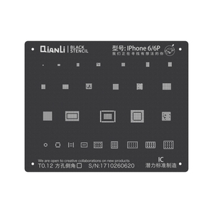 QianLi Làm Nóng Trực Tiếp Bga Stencil Stencil Phổ Ic Bga Bga Stencil Reballing Stencil Cho Iphone - Product Image 2