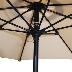 Parapluie pliable imperméable, léger, écologique et moderne à ouverture manuelle avec mât en aluminium pour usage extérieur DC-UP-219 Tissu 200g - Product Image 5