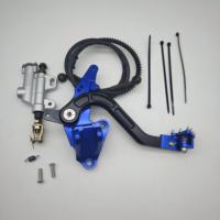 Pédale de frein arrière Sur-Ron Ultra Bee en aluminium CNC anodisé haute performance pour moto électrique tout-terrain – Pièces de modification