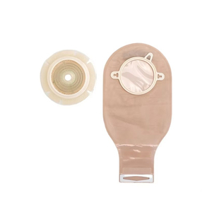 Hasta iç<span class=keywords><strong>in</strong></span> tıbbi malzemeler ostomy çanta tek parça ucuz fiyat tek kullanımlık kolostomi torbası - Product Image 1