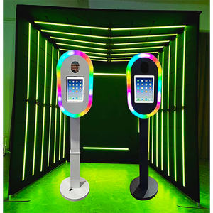 UNIV Mirror Party Stage Light up 12,9 Ipad Hand Held Selfie Booth con impresión instantánea de metal y control remoto para bodas y fiestas - Product Image 3