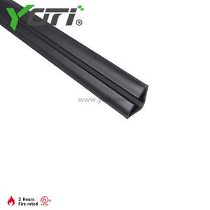 IS1212ครีบพีวีซียืดหยุ่นได้แบบทันสมัยซีลขอบประตูมีปีกปิดขอบมุมมีปีกฐานพีวีซีแข็งมีความยืดหยุ่นสำหรับฮาร์ดแวร์ประตูบ้านและโรงแรม - Product Image 2