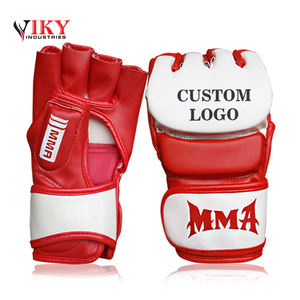 Gants de boxe MMA personnalisés professionnels de haute qualité avec demi-doigts - Product Image 4