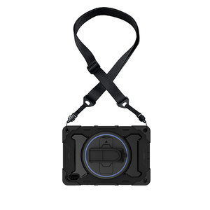 Béquille rotative robuste étui en silicone PC robuste avec bandoulière pour <span class=keywords><strong>Huawei</strong></span> Honor Pad X9 / Honor Pad X8A 11 <span class=keywords><strong>pouces</strong></span> - Product Image 5