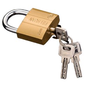 Candado de hierro de llave atom pintado con pulverizador de latón, candados de seguridad, barato - Product Image 1