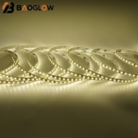 Bande lumineuse LED SMD 2835 1000LM AC 220V 120LEDs/m IP43 étanche haute luminosité flexible
