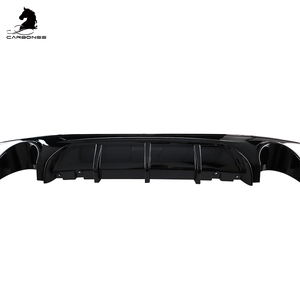 Diffuseur arrière noir brillant de Style <span class=keywords><strong>Mp</strong></span> pour Bmw série 2 F22 F23 m-sport lèvre de pare-chocs arrière 2014-2019 - Product Image 3