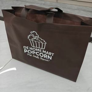 Sac <span class=keywords><strong>de</strong></span> courses réutilisable écologique en non-tissé, logo personnalisé, sac <span class=keywords><strong>de</strong></span> courses promotionnel - Product Image 1