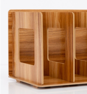 Étagère à livres en bois étagère de rangement de fichiers de bureau <span class=keywords><strong>tablette</strong></span> ordinateur support de téléphone trieur de fichiers de comptoir étagère de bureau en bambou - Product Image 6