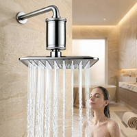 Filtre de douche en alliage de titane et d'aluminium pour soins de la peau, élimine le chlore et le plomb, réduit les éruptions d'acné, zéro plastique, écologique, pour la maison
