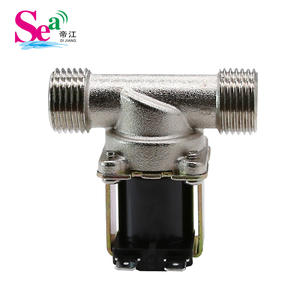 Válvula Solenoide Miniatura de 4 Puntos Totalmente de Cobre Dijiang, Cierre Normal para Dispensadores de Agua, Lavadoras, Interfaz G1/2 - Product Image 4