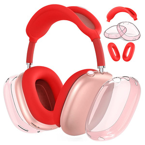 Accesorios para Auriculares 3 en 1, Funda Transparente <span class=keywords><strong>de</strong></span> TPU, Funda <span class=keywords><strong>de</strong></span> Silicona para <span class=keywords><strong>Diadema</strong></span> para Apple <span class=keywords><strong>Airpods</strong></span> Max - Product Image 6
